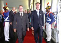 Grão-duque de Luxemburgo manifesta interesse no estreitamento de relações com o Brasil