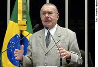 Sarney: Brasil tem boas condições de enfrentar a crise financeira dos EUA