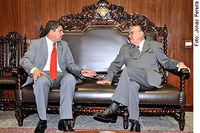 Cabo Patrício pede a Sarney apoio contra a intervenção