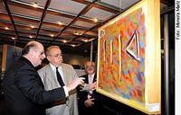 Aberta no Senado exposição de arte de portadores da síndrome de Down