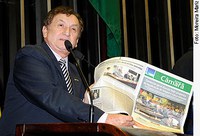 Mão Santa pede renúncia de presidente da Câmara dos Deputados