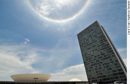 Fenômeno do halo solar foi visto por moradores de Cabrobó