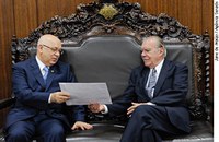 Zavascki convida Sarney para posse no Supremo