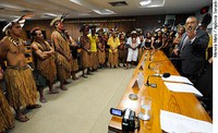 Índios cobram demarcação de terras no sul da Bahia