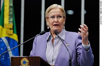 Ana Amélia cobra apoio a suinocultores