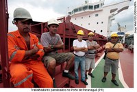 Trabalhadores vêm ao Congresso debater MP que muda administração dos portos 