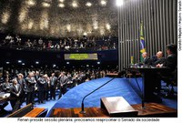 Renan: cortes de gastos e modernização do Senado vão prosseguir 