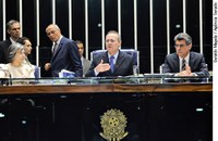 ‘Sem o tranco da sociedade, reforma política continuará unanimidade estática’, diz Renan