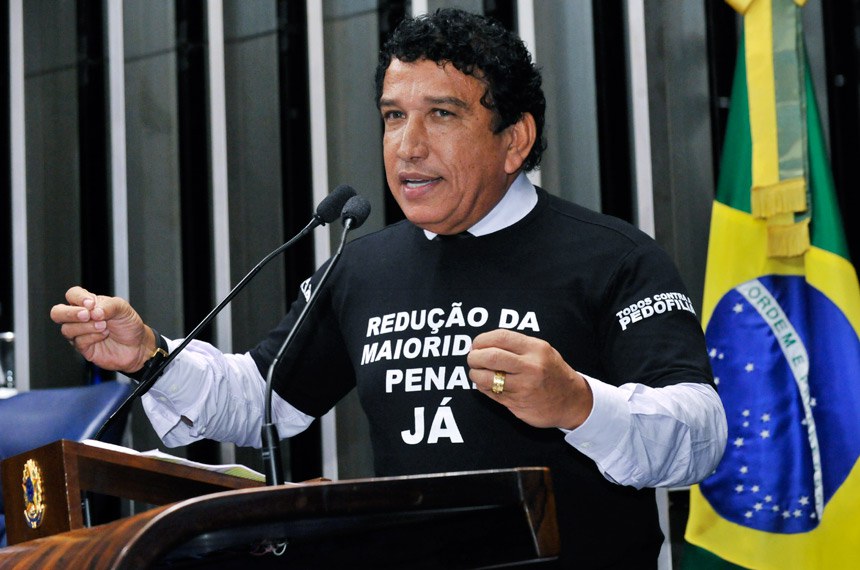 Senador Magno Malta, representante de evangélicos na Casa Foto Waldemir Barreto da Agência Senado