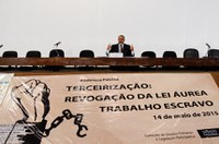 Paim: 'Projeto da terceirização não pode passar'