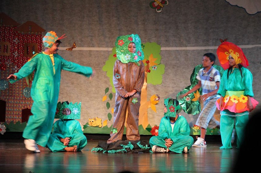 Festival de teatro escolar, realizado em Brasília em outubro de 2013