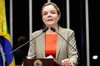 Gleisi Hoffmann diz que população não quer impeachment