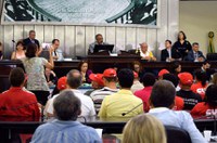 Trabalhadores de Alagoas e Sergipe se manifestam contra projeto da terceirização