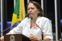 Fátima Bezerra comemora possibilidade de candidatura de Lula em 2018
