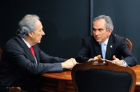 Raimundo Lira visita presidente do Supremo Tribunal Federal