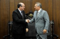 Goldfajn e indicados para diretoria do Banco Central visitam Renan