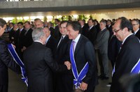 Eunício recebe comenda da Ordem de Rio Branco, no grau de Grã-Cruz