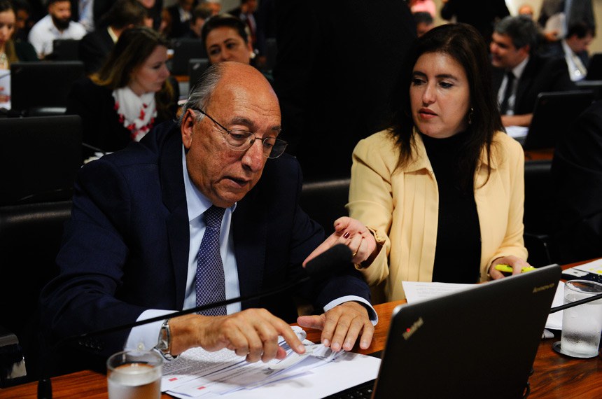 O senador Pedro Chaves foi relator do projeto