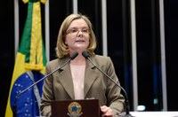 Gleisi Hoffmann aponta rejeição de Temer e aceitação de Lula na pesquisa da CNT