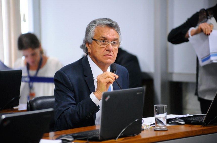 O senador Ronaldo Caiado foi um dos defensores da sustação da portaria ministerial