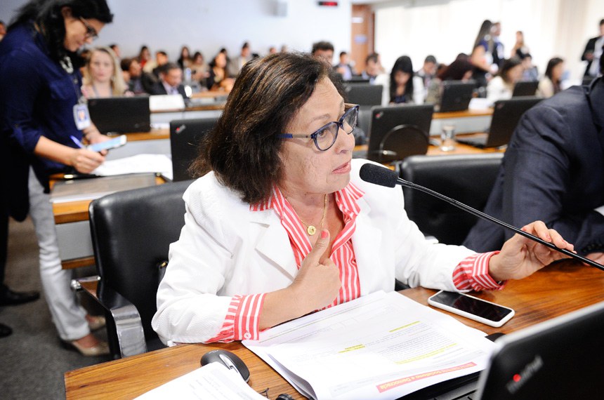 O percentual de canditaturas foi reduzido por emenda da relatora, senadora Lídice da Mata