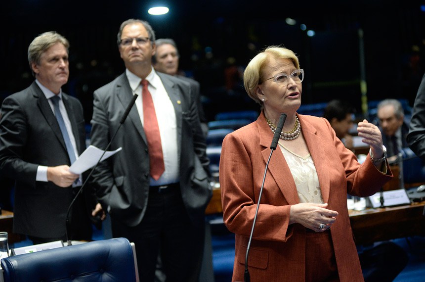 A senadora Ana Amélia (PP-RS) manifesta apoio ao projeto, que facilita a comercialização do suco produzido por agricultores familiares
