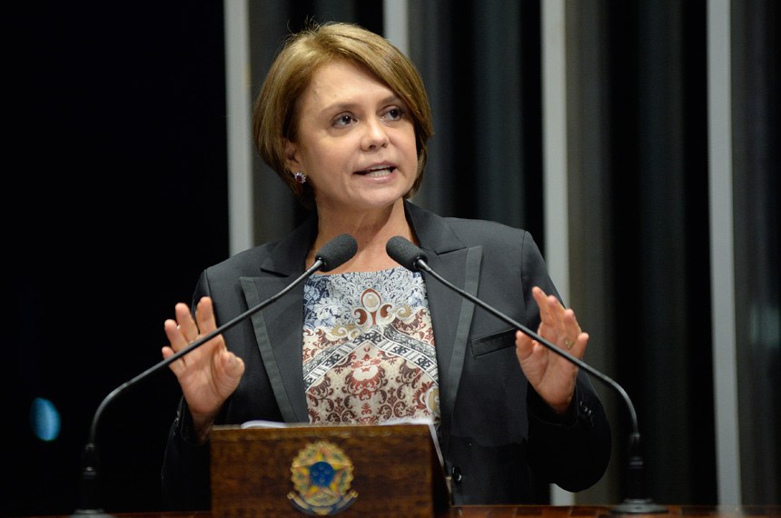 Plenário do Senado Federal durante sessão deliberativa ordinária. Em discurso, à tribuna, senadora Ângela Portela (PDT-RR). Foto: Jefferson Rudy/Agência Senado