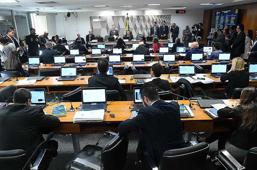 Comissão de Constituição, Justiça e Cidadania (CCJ) realiza   Foto: Marcos Oliveira/Agência Senado