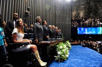 Adaptações permitirão que Mara Gabrilli acesse Plenário e participe de votações