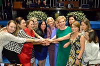 Bancada feminina no Senado terá 12 integrantes em 2019