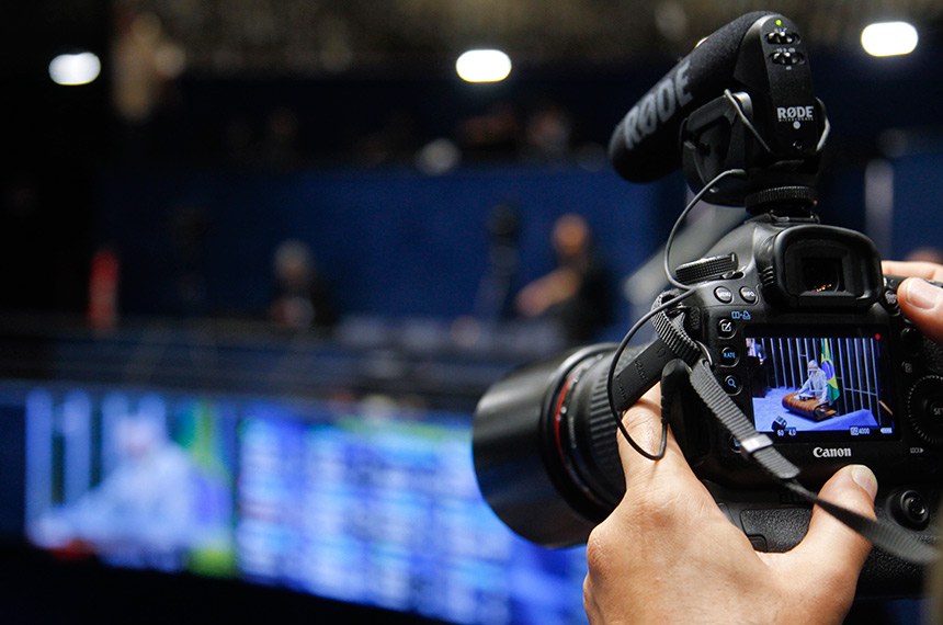 Plenário do Senado durante sessão deliberativa extraordinária que decidirá pela aprovação ou rejeição do relatório favorável à admissibilidade do processo de impeachment da presidente Dilma Rousseff. Foto: Beto Barata/Agência Senado