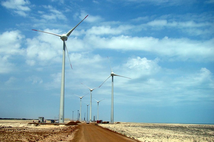 Energia Eólica - Pedra do Sal - Parnaíba