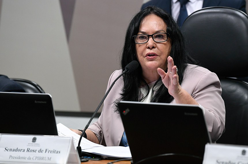 Senadora Rose de Freitas é autora da proposta que prioriza que recursos sejam destinados a obras de esgotamento sanitário e de tratamento de resíduos sólidos cuja execução já superar 70% do orçamento