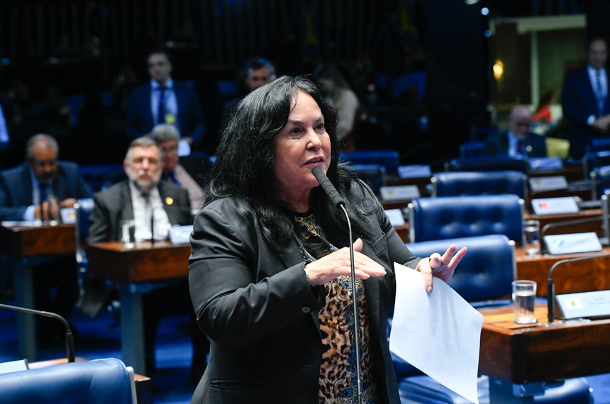 A senadora Rose de Freitas foi relatora do PLC 11/2016 na Comissão de Constituição e Justiça
