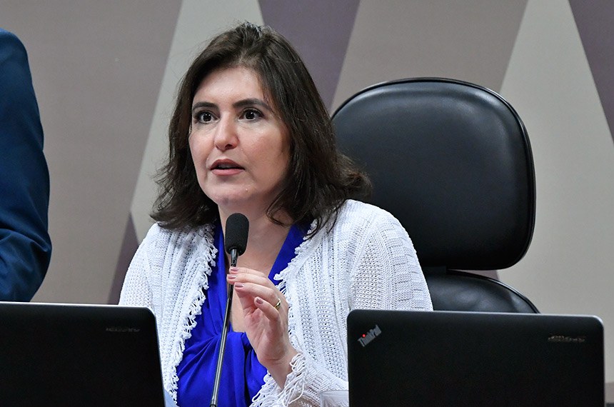 A senadora Simone Tebet foi relatora da PEC 17/2019 na Comissão de Constituição e Justiça