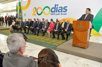 Davi destaca diálogo entre Parlamento e Executivo em cerimônia no Planalto 