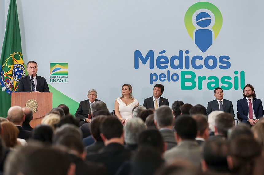 (Bras&iacute;lia - DF, 01/08/2019) Cerimônia de Lançamento do Programa Médicos pelo Brasil.  Foto: Marcos Corr&ecirc;a/PR