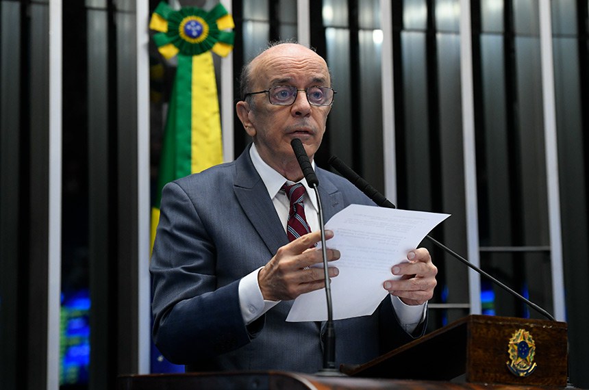 José Serra presta homenagem a Alberto Goldman — Senado Notícias