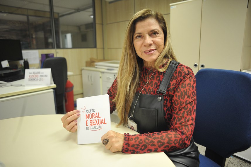 Dalva Moura, coordenadora do Comitê pela Promoção da Igualdade de Gênero e Raça do Senado: informação simples e direta sobre assédio moral e sexual