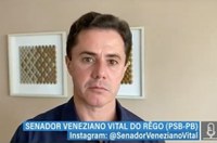Veneziano destaca atenção do Senado a projetos referentes à pandemia