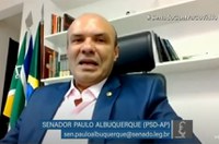 Paulo Albuquerque se despede do Senado
