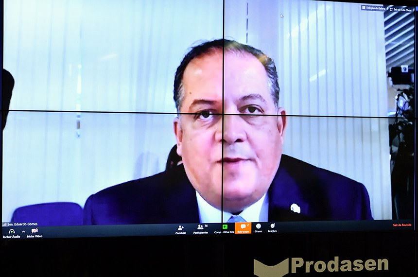 Relator da MP, senador Eduardo Gomes incluiu a previsão de destinar recursos do fundo eleitoral para o combate à covid-19, caso as eleições municipais sejam adiadas