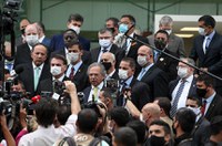 Senadores se manifestam sobre visita de Bolsonaro ao STF com empresários