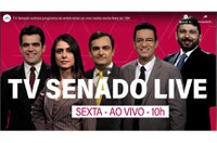 Vacinas contra a covid-19 é tema do TV Senado Live desta semana
