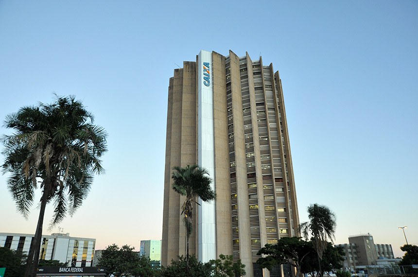 Sede da Caixa Econômica Federal, em Brasília: banco pretende diminuir atuação em setores como mercado de seguros e outros não estratégicos