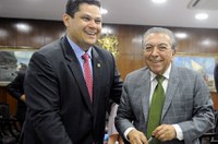 Davi Alcolumbre comemora os 85 anos de Mauricio de Sousa