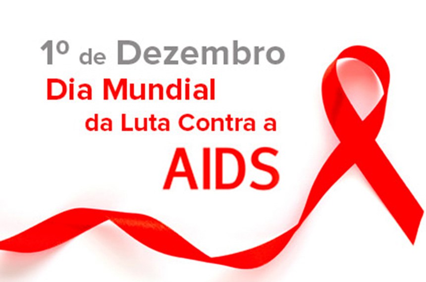 Cartaz 1o de dezembro - Dia Mundial da Luta contra Aids  Foto: Reprodução Sindmepa