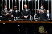 Eleito senador em 2020, Carlos Fávaro toma posse