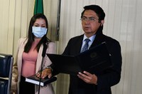 Suplente de Major Olimpio, Giordano toma posse em sessão remota do Senado