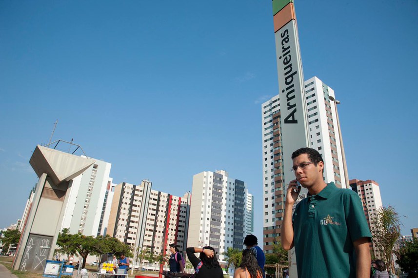 Vista de área residencial em Águas Claras, no Distrito Federal; pelo projeto de Telmário Mota (Pros-RR), os reajustes de aluguel não poderão ultrapassar o índice de inflação medido pelo IPCA 